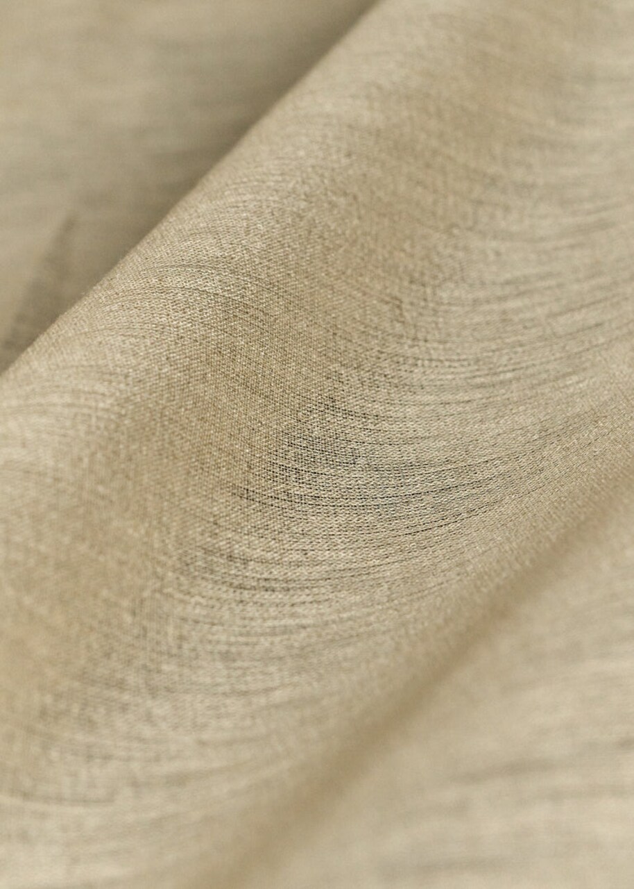 1 Yard Natural Linen Gauze Fabric Softened Lightweight 56 Inches Wide for Garments and Decor